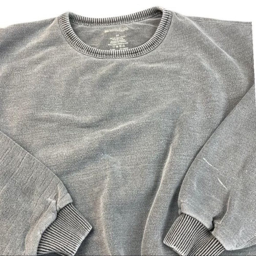 Wind River Crewneck Mens Light Green Size Small